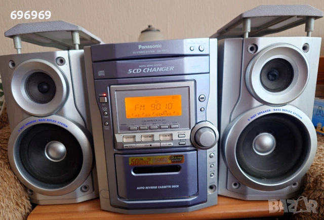 Panasonic SA-PM11 AM/FM 5 CD чейнджър !, снимка 2 - Аудиосистеми - 53269803
