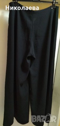 Черен пола-панталон,Л/ХЛ, снимка 2 - Панталони - 32959721