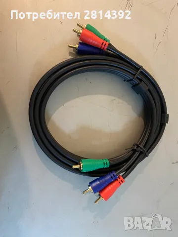 Висококачествени Нискошумови Low Noise Чинчови RCA Кабели за грамофони и др. Hi-Fi аудио апаратура, снимка 1