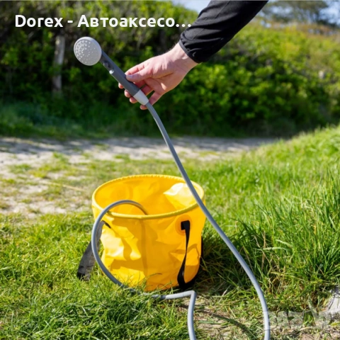 Портативен душ с батерия 5000 mAh и LED дисплей – къмпинг душ с USB зареждане, снимка 7 - Аксесоари и консумативи - 53609339