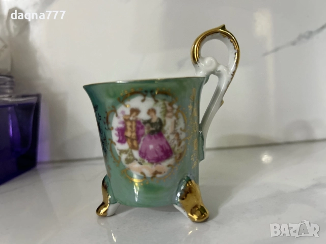 Винтидж викторианска чаша, снимка 8 - Антикварни и старинни предмети - 52384025