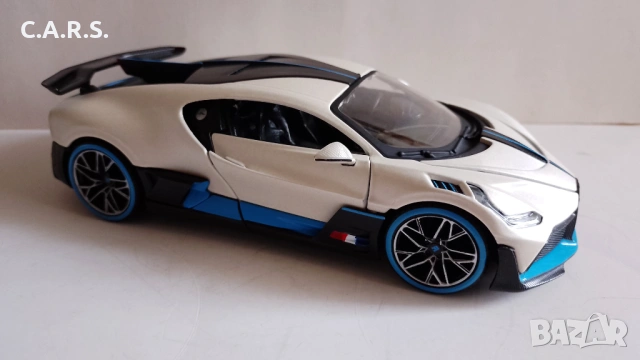 Колички Bugatti, Lamborghini и Volkswagen T1 - Мащаб 1:24, снимка 8 - Колекции - 53062687