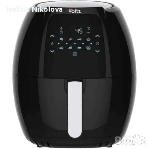 Промоция - Фритюрник AirFryer Voltz OV51980F 1800W, 7.7L, 2 години гаранция, снимка 5 - Други - 51416374