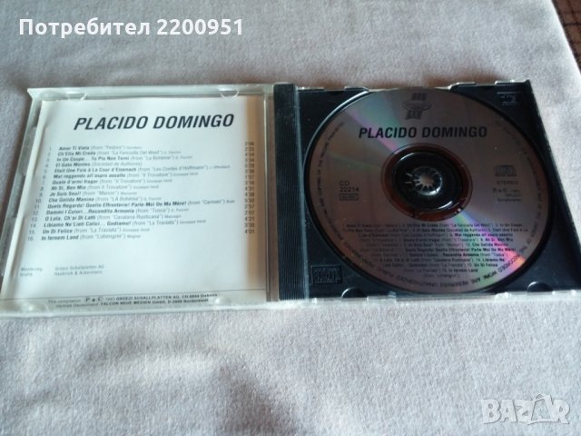 PLACIDO DOMINGO, снимка 4 - CD дискове - 33420109