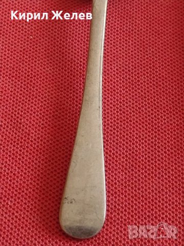 Стара рядка лъжичка за кафе чай с печат DEARDEN RICHMOND E P N S за КОЛЕКЦИОНЕРИ 42222, снимка 3 - Други ценни предмети - 43814867