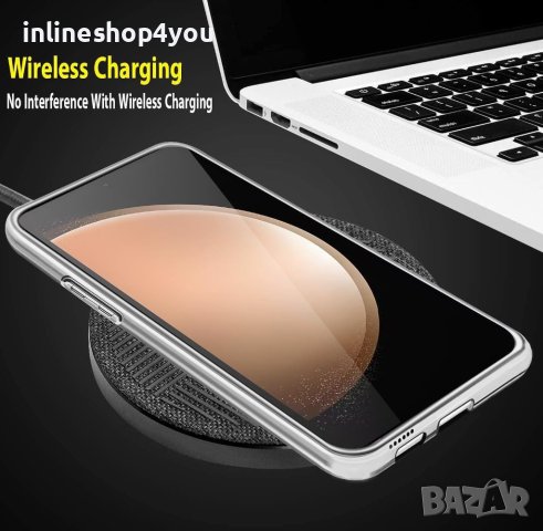 Прозрачен 360° Градуса Кейс за Samsung Galaxy S23 FE, снимка 2 - Калъфи, кейсове - 43780773