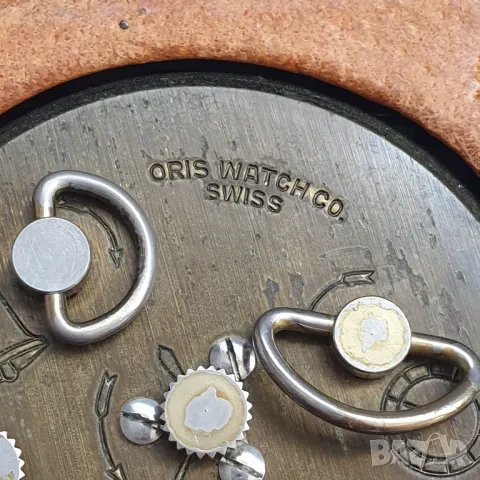 ORIS, БУДИЛНИК ЗА ПЪТУВАНЕ, снимка 3 - Антикварни и старинни предмети - 49198649