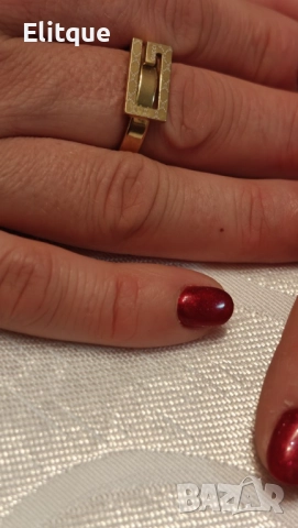 Уникален пръстен от медицинска стомана gucci, снимка 7 - Пръстени - 52895119