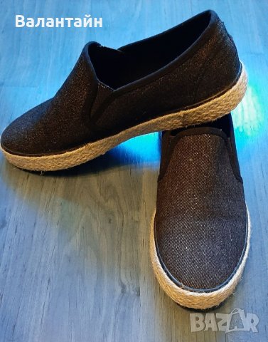 Дънкови дамски еспадрили,  гуменки, платненки 38, снимка 5 - Дамски ежедневни обувки - 36818303