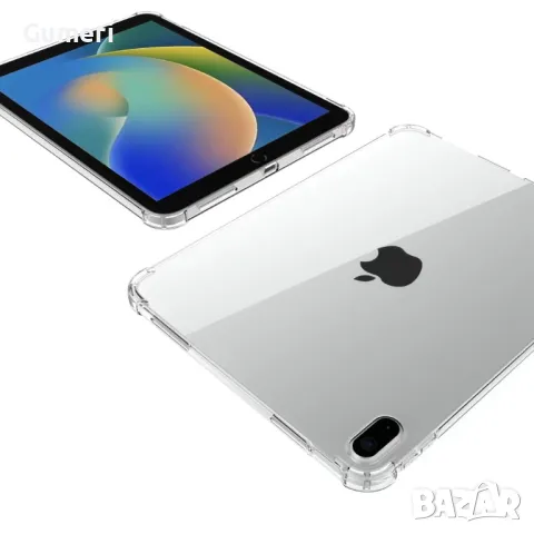 Apple iPad 10.9 (2022) Силиконов Прозрачен Гръб, снимка 3 - Калъфи, кейсове - 47688774