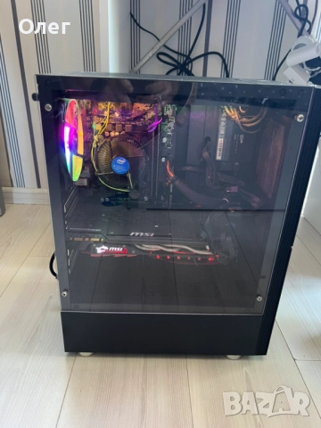 Геймърски компютър Intel i5 /16GB-RAM/gtx1070ti -8gb/SSD256 i hdd 1 tb, снимка 1