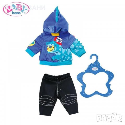 Baby Born Комплект дрехи за кукла момче 828199, снимка 3 - Кукли - 39367749