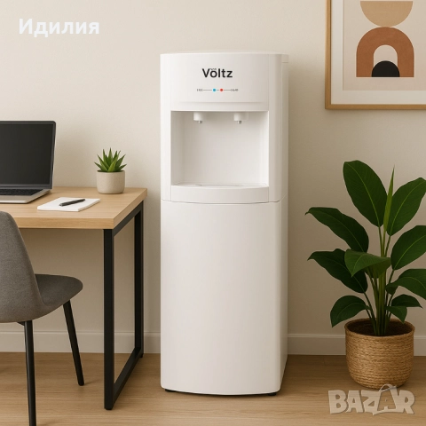 Диспенсър за вода Voltz, 65-420W\15°-90°C, с шкаф, с електронно охлаждане, снимка 3 - Други - 51732771