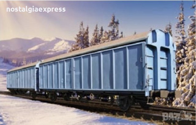 KB Hillrs wagen BDZ / Клайбан товарни вагони БДЖ, съвместим с Роко, снимка 1