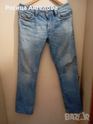 Винтидж автентични оригинални дънки Diesel Larkee размер W31 L30, снимка 10 - Дънки - 51720181