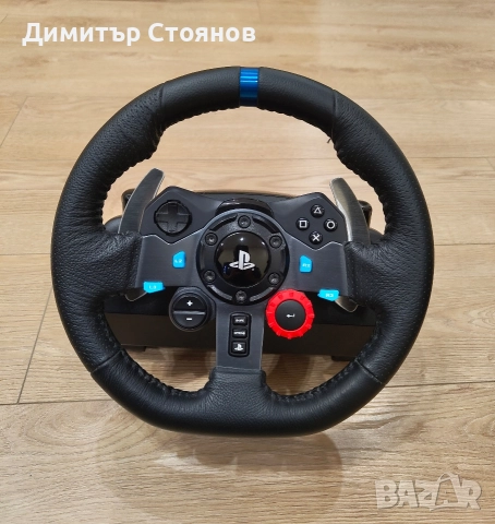 Logitech g 29+shifter+захранващ кабел+3 педала, снимка 4 - Друга електроника - 52596097