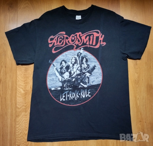 Aerosmith World Tour 2014 / Let Rock Rule Tour - мъжка тениска, снимка 4 - Тениски - 51882122
