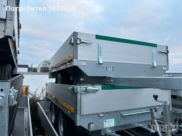 🇩🇪РЕГИСТРИРАНО ЧИСТО НОВО ТУРИСТИЧЕСКО РЕМАРКЕ С ОБЩО ДОПУСТИМА МАКСИМАЛНА МАСА 750КГ 🇩🇪, снимка 13 - Ремаркета - 43999429