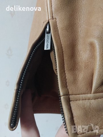 U.S.Polo Assn. Leather. Original. Size L/XL Страхотно кожено яке., снимка 16 - Якета - 26359805