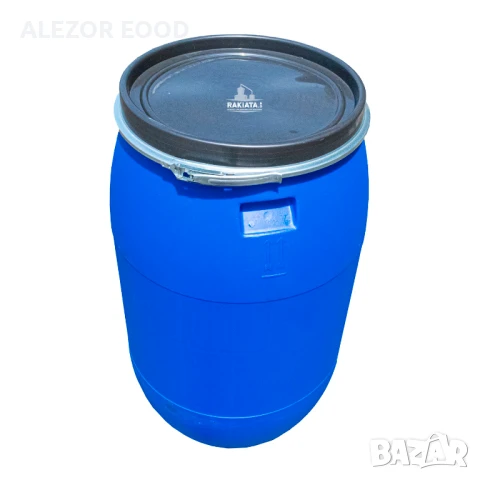 Бидон 120 литра, капак с обръч, снимка 2 - Друго търговско оборудване - 50810900