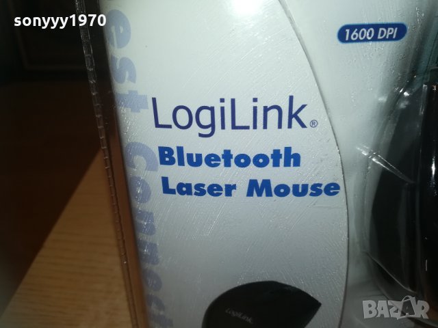 LOGILINK BLUETOOTH LASER MOUSE-ВНОС GERMANY 0404211804, снимка 3 - Клавиатури и мишки - 32422722