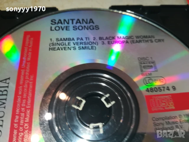 SANTANA CD 0808251529, снимка 4 - CD дискове - 51299192