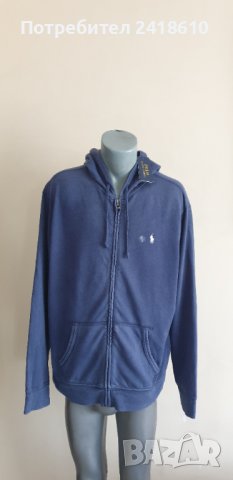 POLO Ralph Lauren Washed Full Zip Mens Size XL  НОВО! ОРИГИНАЛ! Мъжки Суичер!, снимка 3 - Спортни дрехи, екипи - 43745969