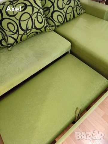 Стилен Диван с функция сън, снимка 4 - Дивани и мека мебел - 53384257