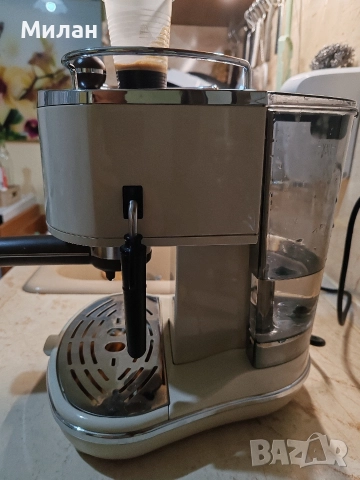 Кафемашина De'Longhi Icona Vintage ECOV 311, 1100W, бежова, снимка 4 - Кафемашини - 52704138