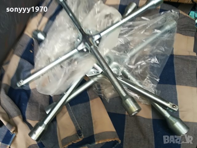 КЛЮЧ ЗА ГУМИ КРЪСТАЧКА-17/19/21 и 1/2 НОВ ЯК 3108221526, снимка 13 - Аксесоари и консумативи - 37857591