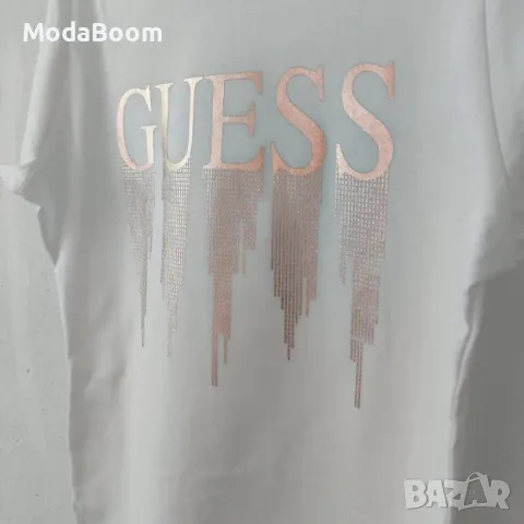 Guess бяла дамска тениска 