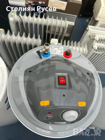 0878 eldom invest БОЙЛЕР 80 литра  -цена 170лв -захранване 220 волта -състояние : използвано / БЕЗ г, снимка 3 - Бойлери - 47521731