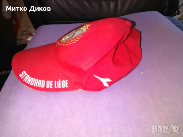 Стандарт Лиеж футбол Белгия бейзболна шапка нова регулируема, снимка 2 - Футбол - 49470943