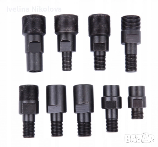 Комплект обратен чук за вадене на дюзи 40 части, снимка 10 - Куфари с инструменти - 52492534