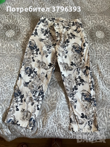 Летен панталон с цветя