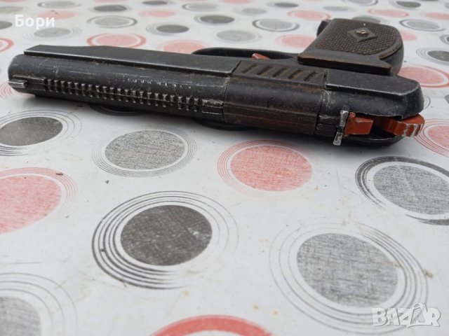 Стар немски метален кабзен пистолет, снимка 9 - Други ценни предмети - 38988319