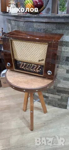 Ретро радио с дистанционно, снимка 8 - Радиокасетофони, транзистори - 50319306