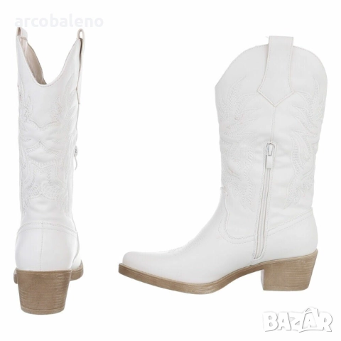 Дамски уестърн и байкърски ботуши, 5цвята , снимка 9 - Дамски ботуши - 51762801