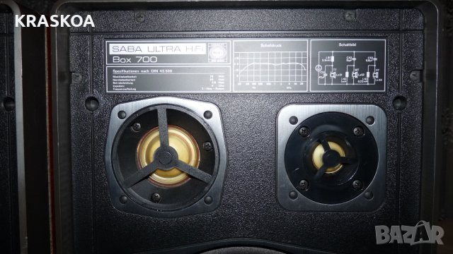 SABA ULTRA HI FI BOX 700, снимка 11 - Тонколони - 43930196