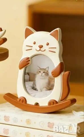 Молд рамка за снимка два вида - куче и котка , снимка 4 - Форми - 53317729