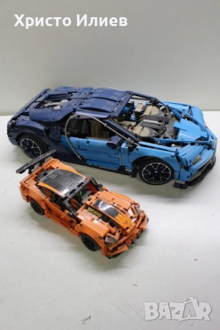 Конструктор LEGO Technic Bugatti Chiron 42083 Technic Chevrolet 42093 Лего