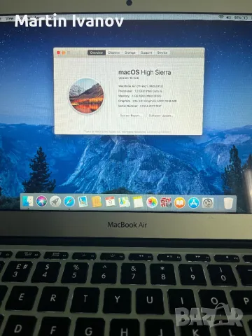 Macbook air 11-inch 2013 i5, снимка 10 - Лаптопи за работа - 49969225