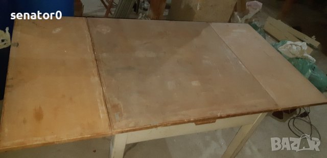 Разтегателна дървена маса, снимка 5 - Маси - 38831474