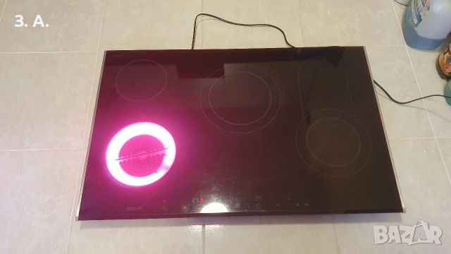 Керамичен плот Bosch PKC865E, снимка 6 - Печки, фурни - 53305333