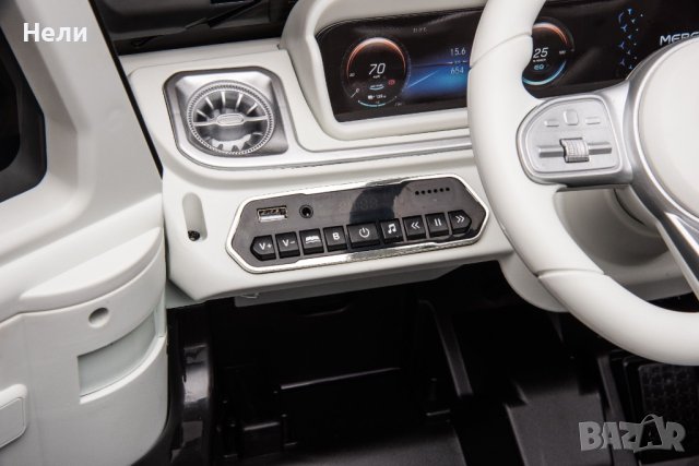 Акумулаторен джип Mercedes EQG Electric G-Class 12V, снимка 7 - Детски велосипеди, триколки и коли - 43446742