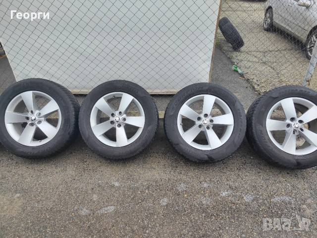 4бр.алуминиева джанта 17цола за Skooda 5x112