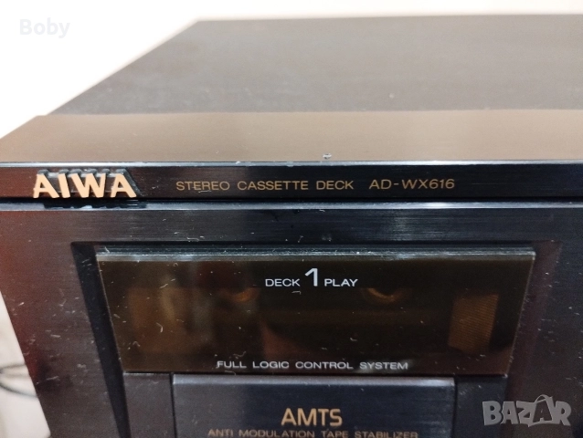 Двукасетен дек AIWA AD-WX616, снимка 3 - Декове - 52900057