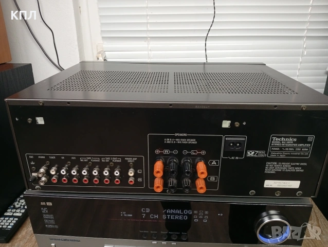 Усилвател TECHNICS SU-V 670, снимка 9 - Ресийвъри, усилватели, смесителни пултове - 53249649