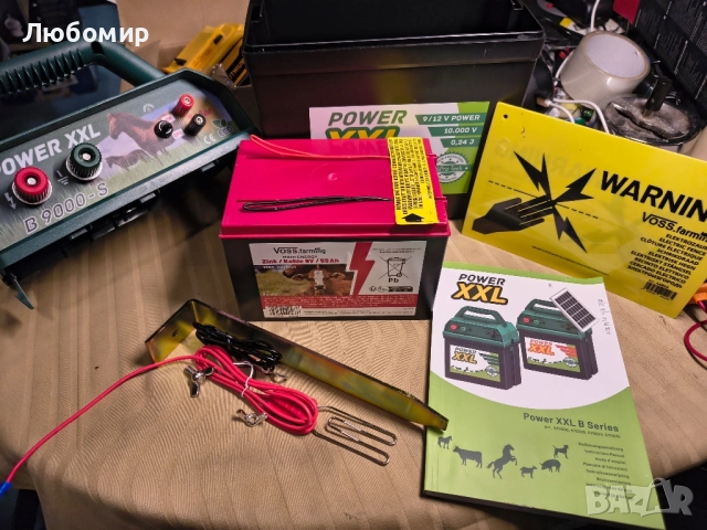 POWER XXL B 9000-s" 9V захранващ блок за електрическа ограда 0.24 , снимка 5 - За селскостопански - 52109674