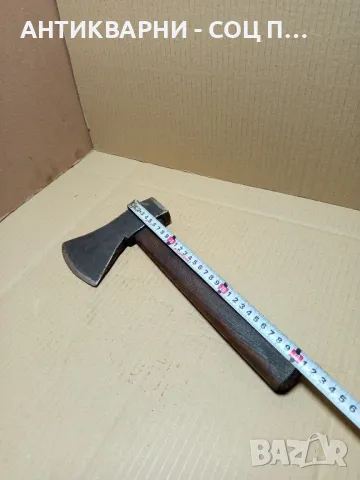 Стара Брадва Топор С Дръжка., снимка 10 - Антикварни и старинни предмети - 49509410